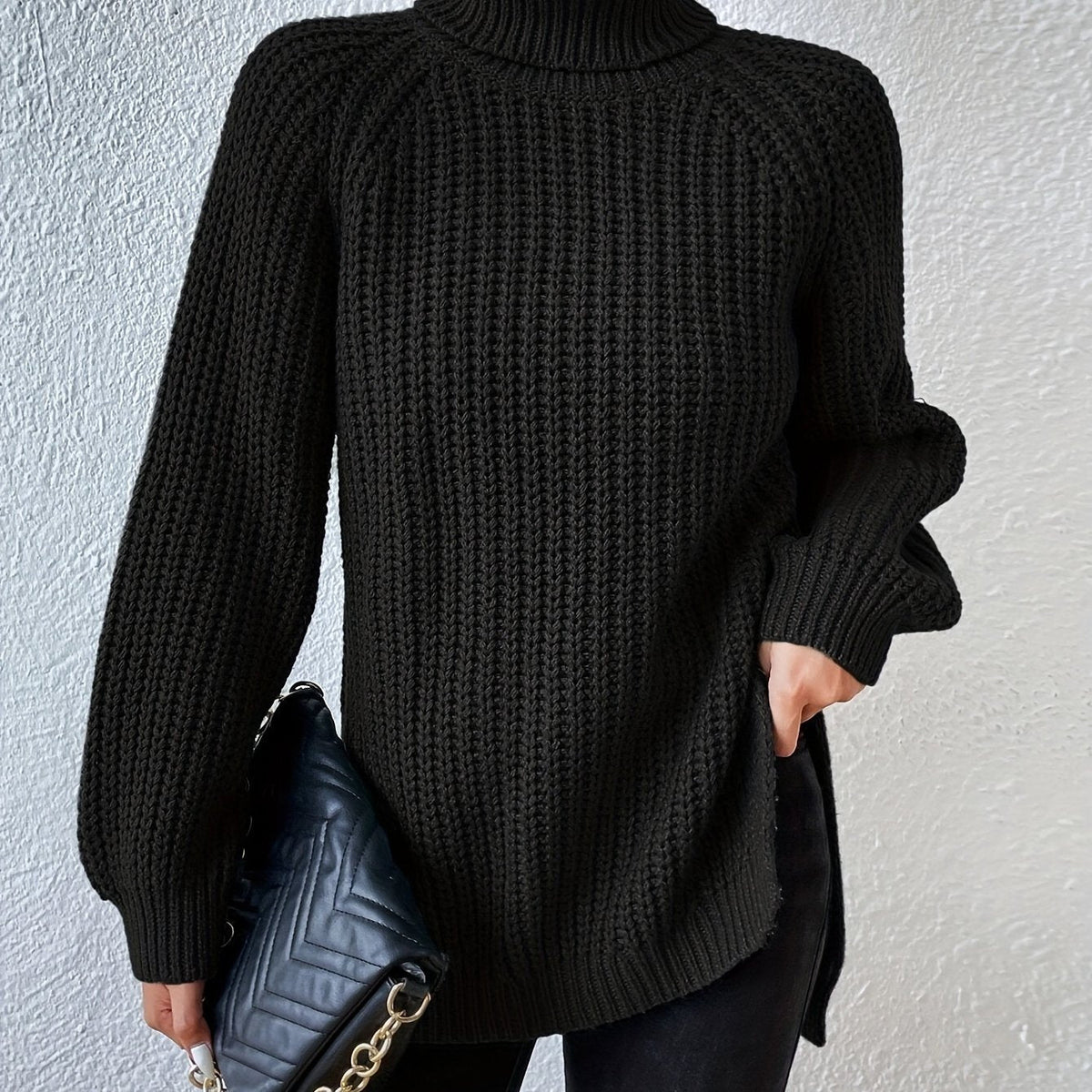 Tara - Soft Turtleneck Knit