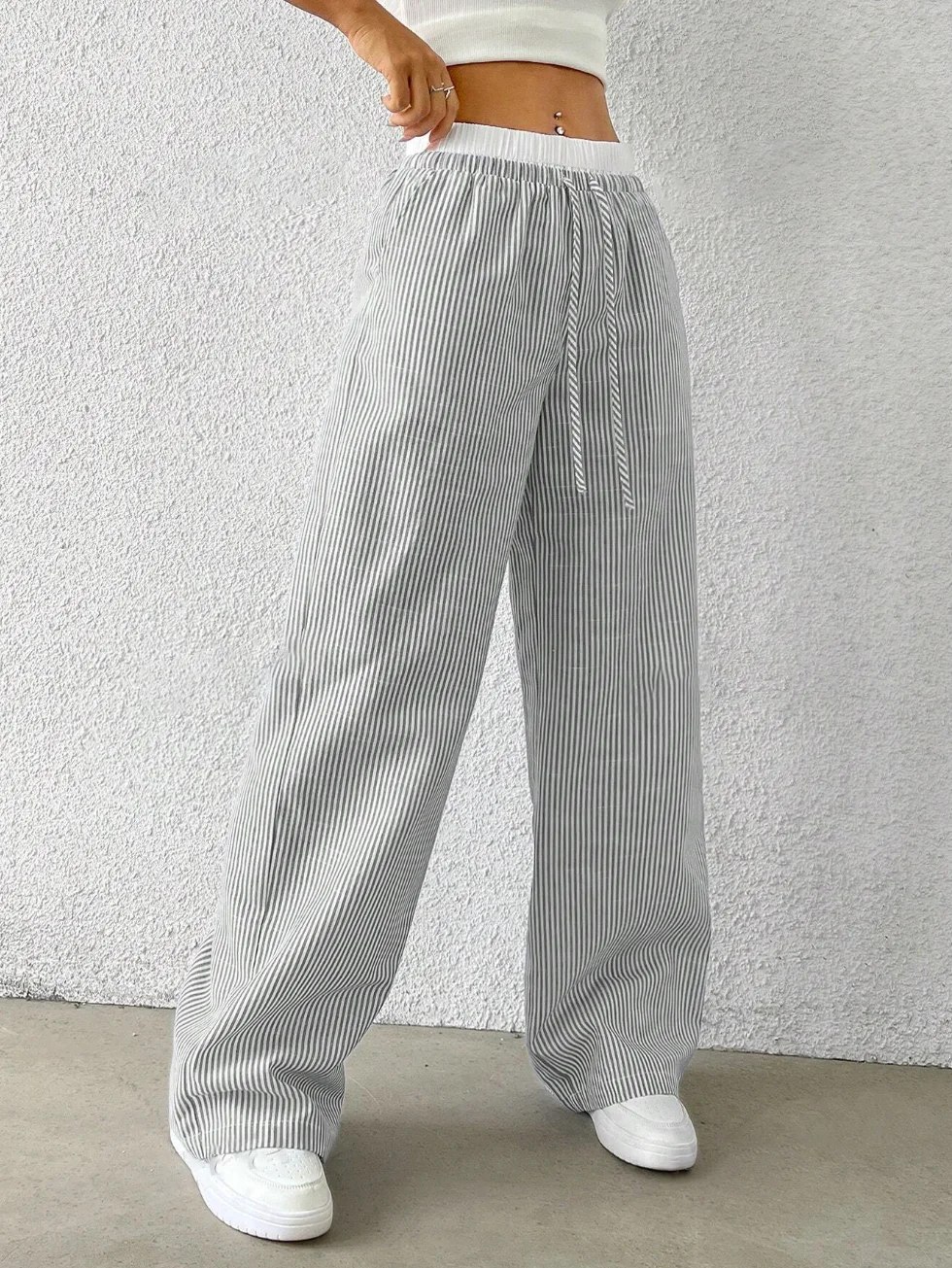 Sabrina - Striped Comfort Pants
