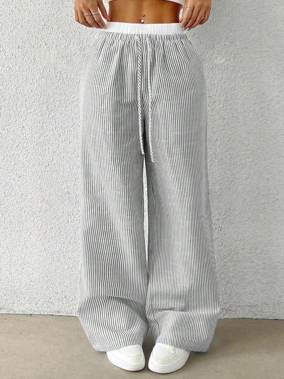 Sabrina - Striped Comfort Pants
