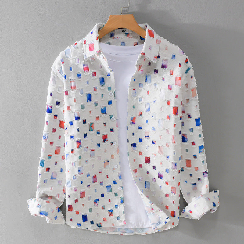 Blocked - Collared Shirt