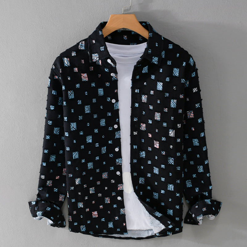 Blocked - Collared Shirt
