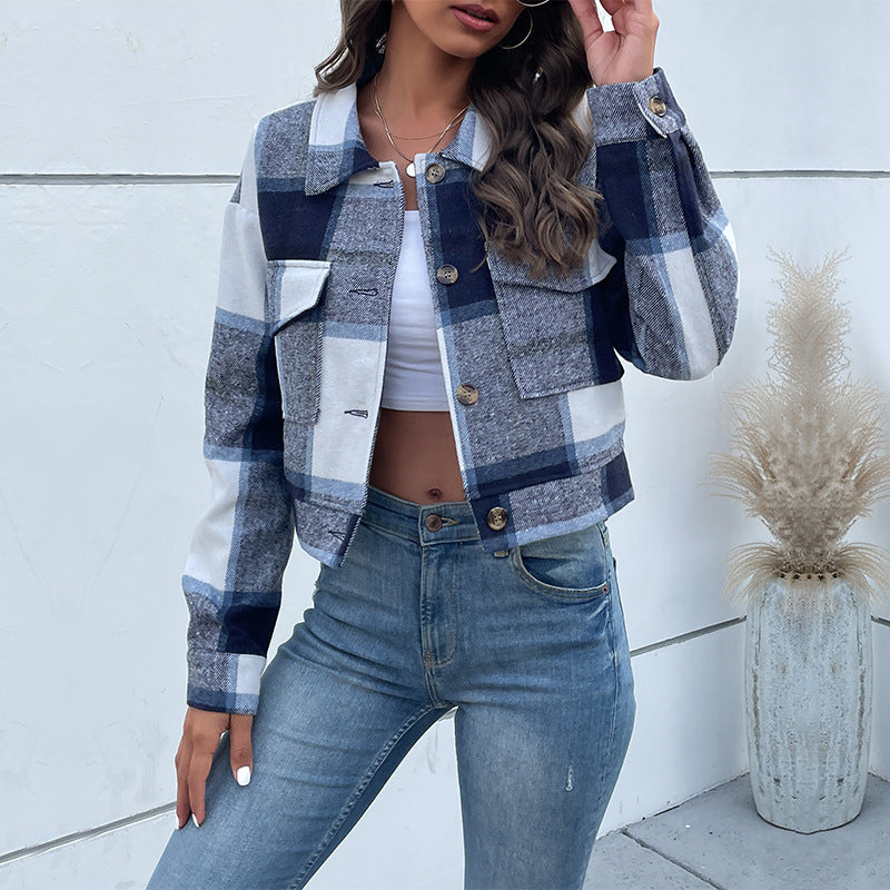 Tia - Flannel Jacket