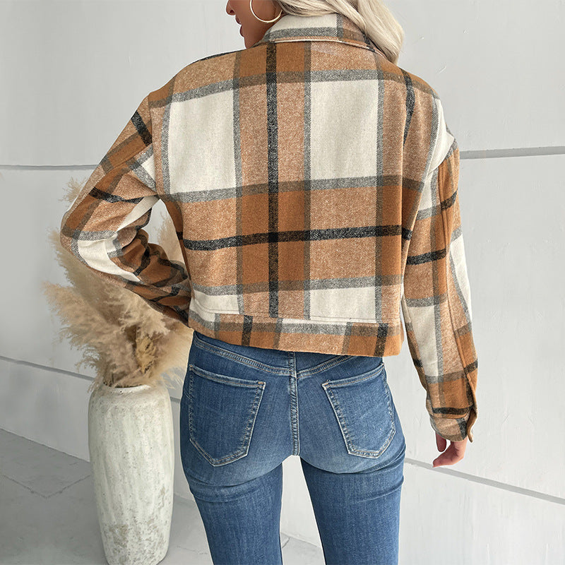 Tia - Flannel Jacket