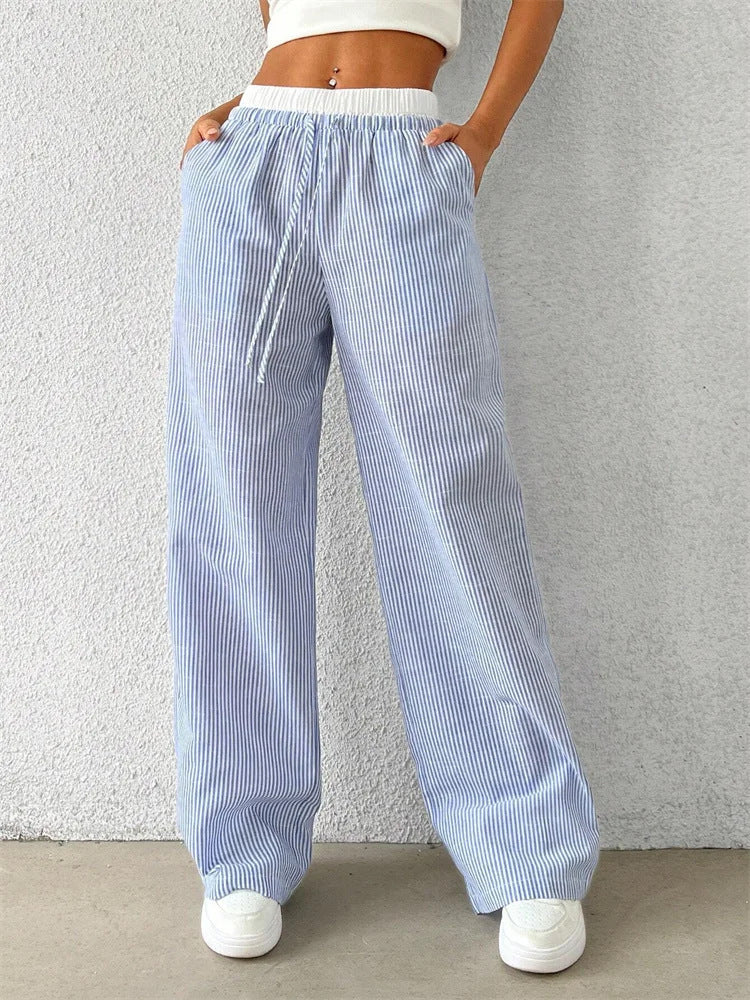 Sabrina - Striped Comfort Pants