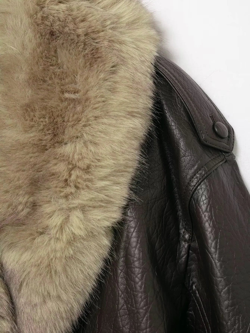 Sierra - Faux Leather Jacket