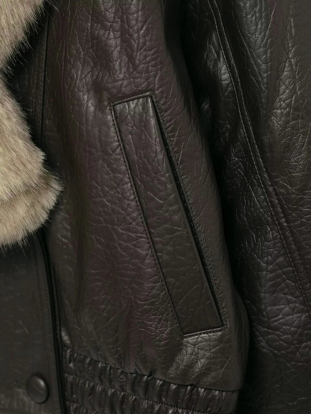 Sierra - Faux Leather Jacket