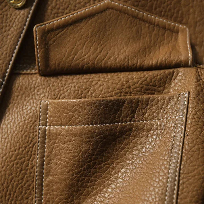 Roxanne - Faux Leather Jacket