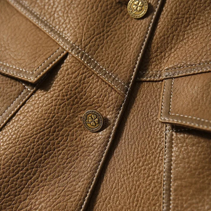 Roxanne - Faux Leather Jacket