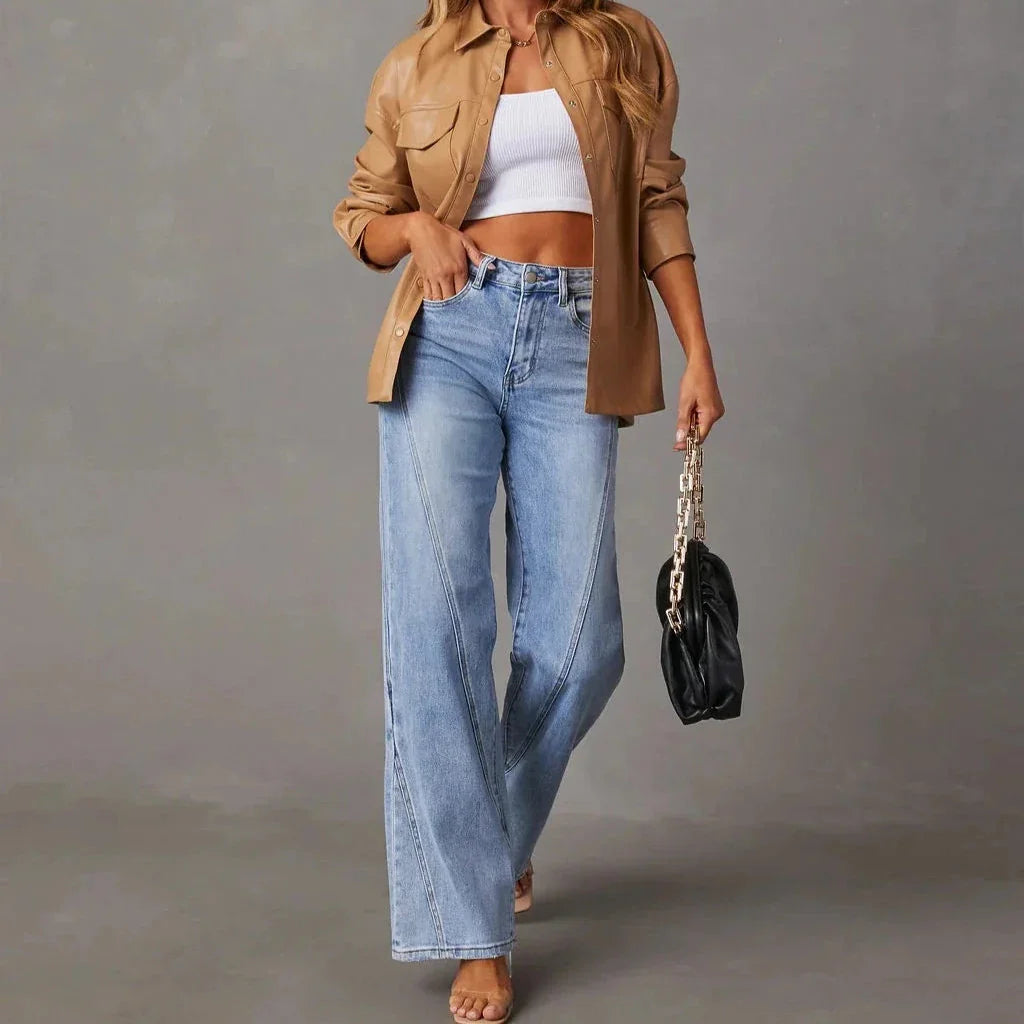 Ellie - Wide Leg Jeans