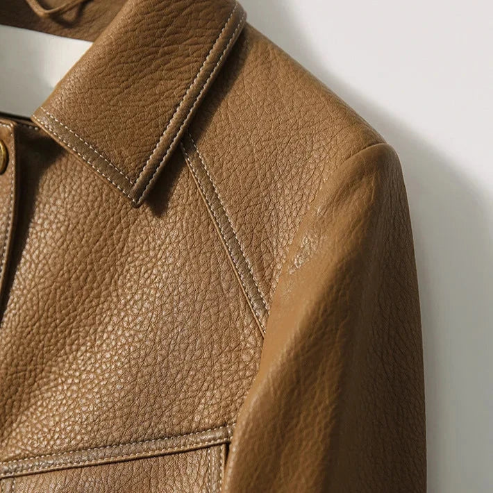 Roxanne - Faux Leather Jacket