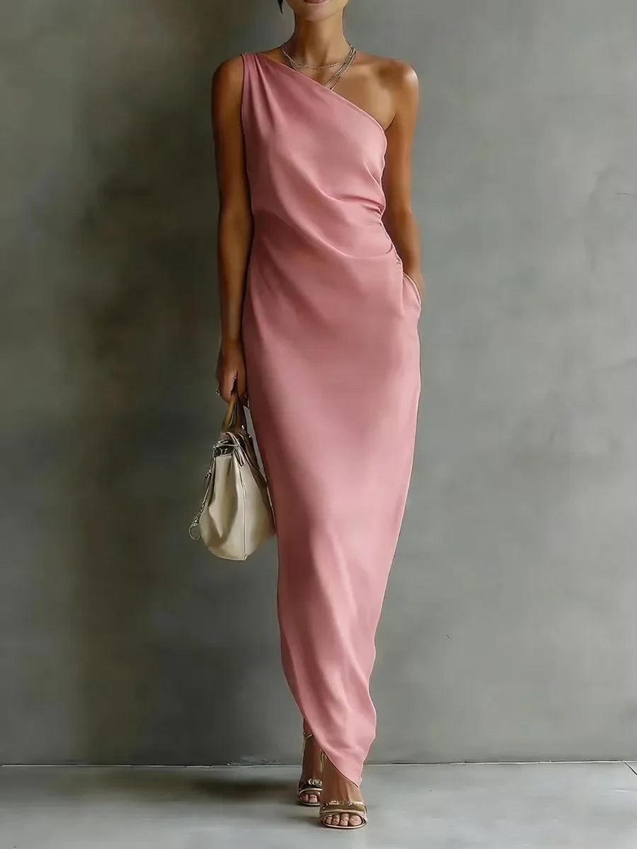 Shaye - One Shoulder Maxi Dress