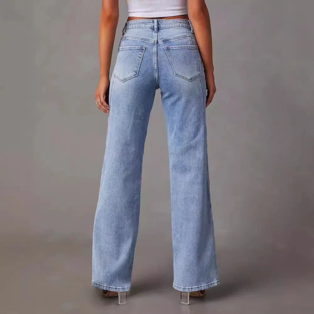 Ellie - Wide Leg Jeans