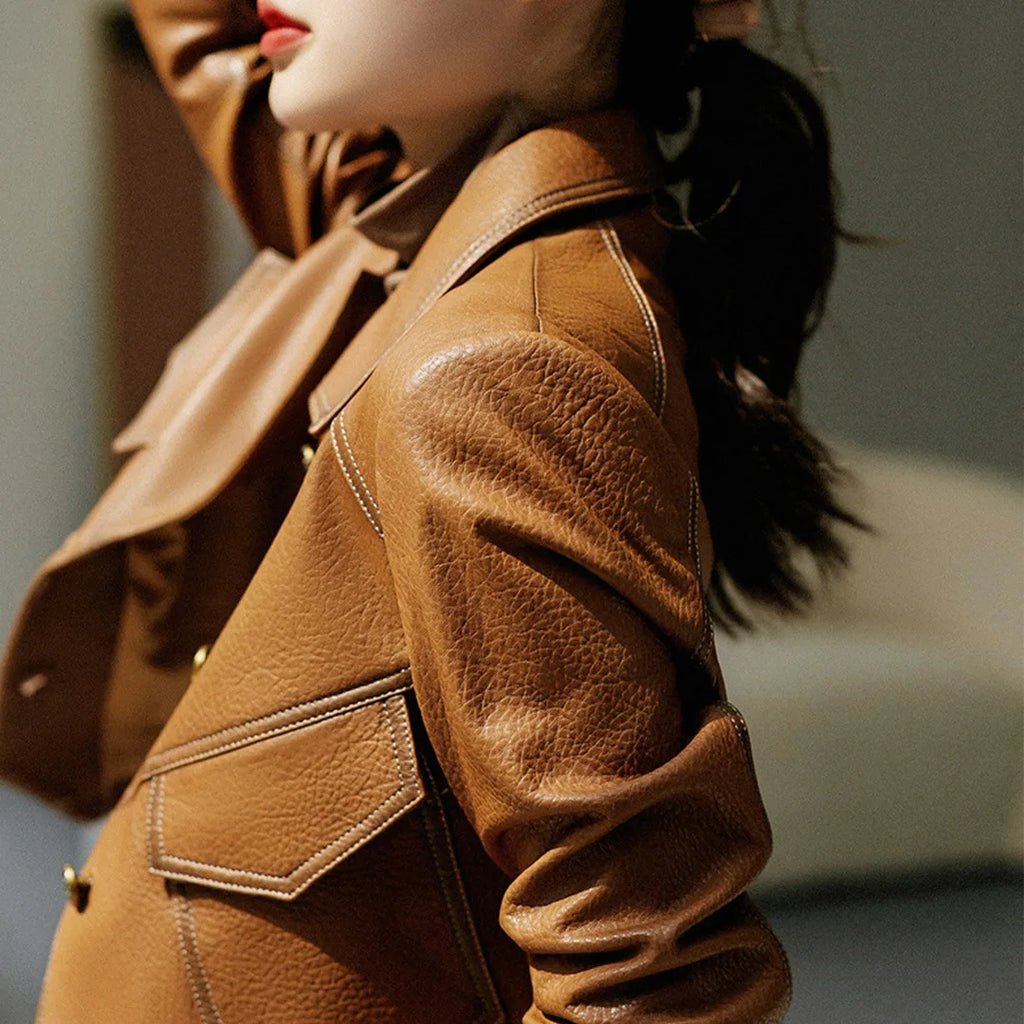 Roxanne - Faux Leather Jacket