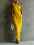 Shaye - One Shoulder Maxi Dress