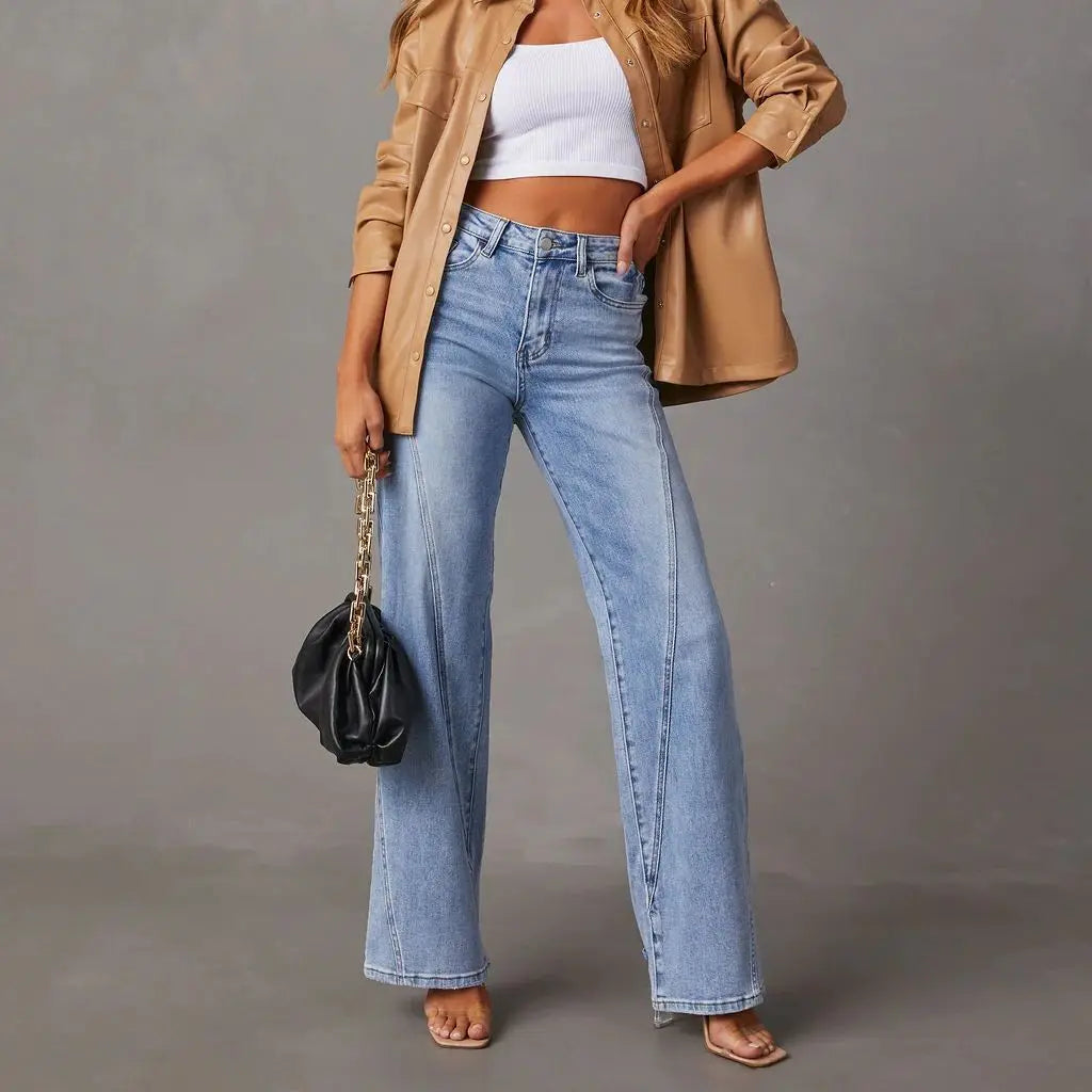 Ellie - Wide Leg Jeans