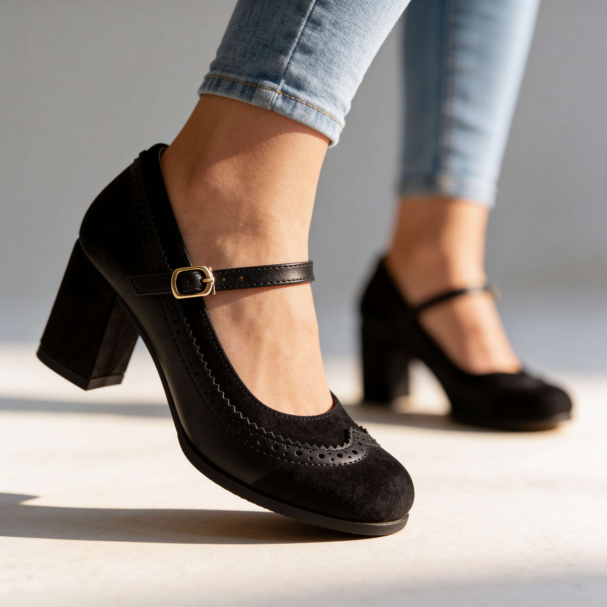 Abby - Brogue Loafers