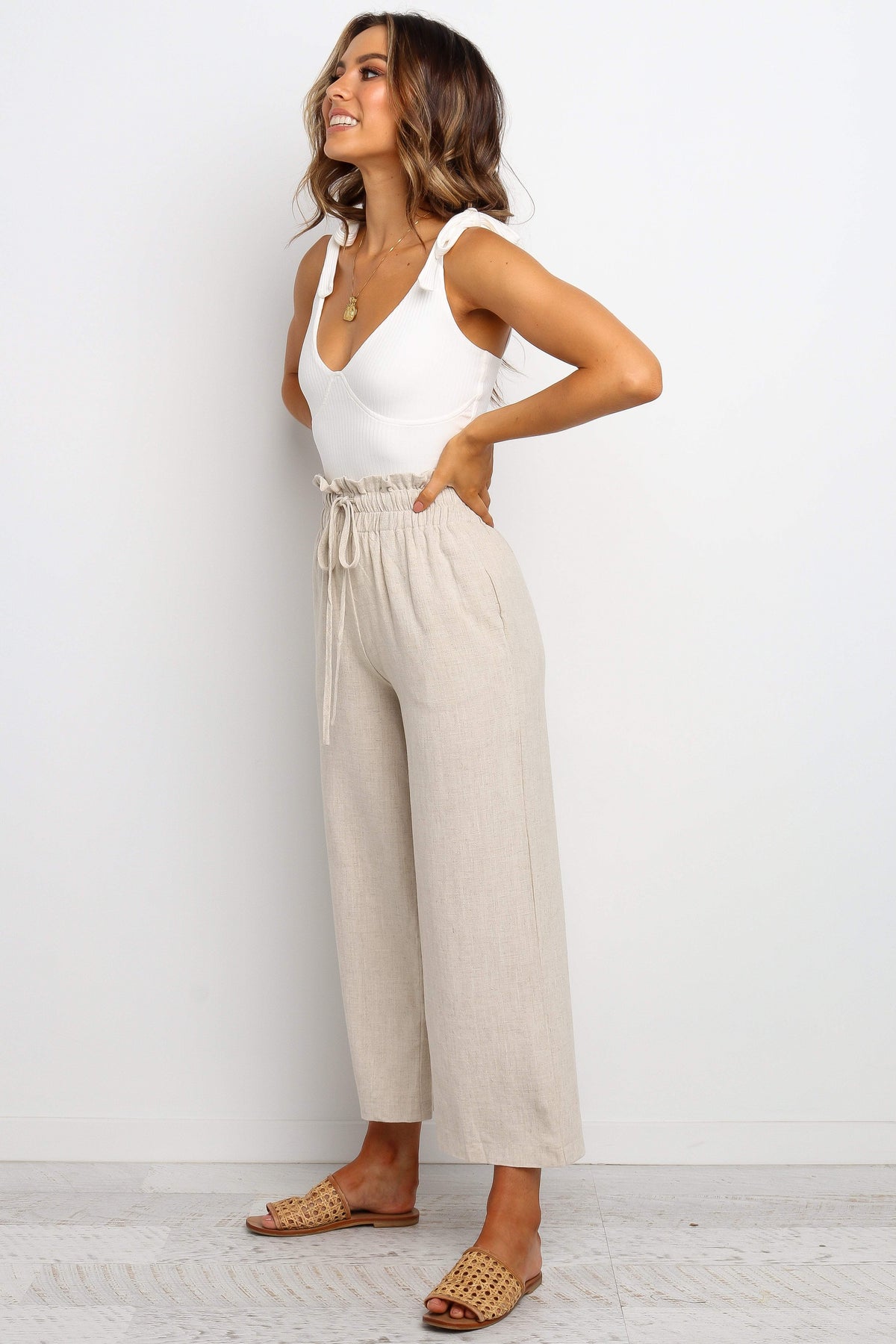 Sarah Pants - Beige