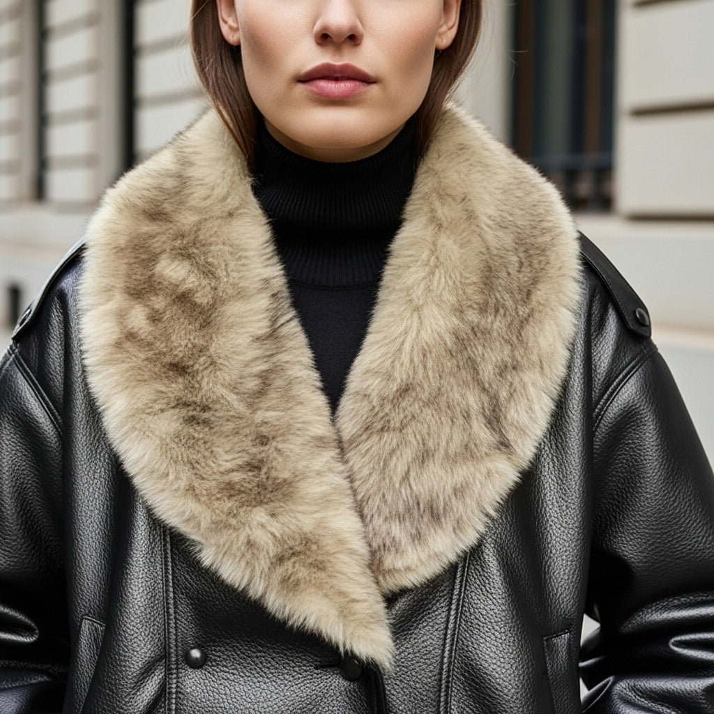 Sierra - Faux Leather Jacket